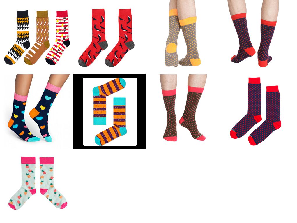 colourful socks